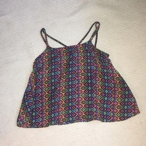 Tribal print tank top